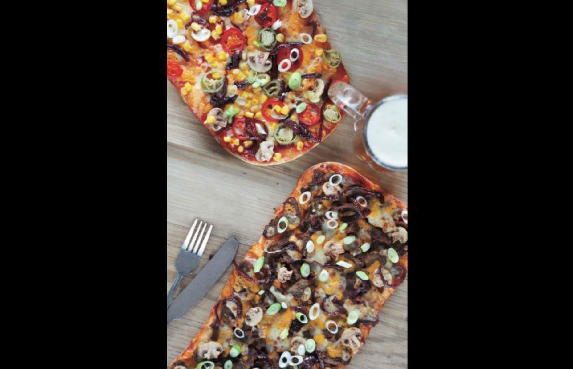 Beer pizza